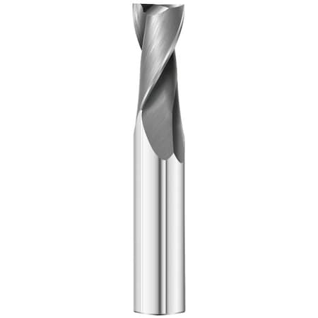 2-Flute - 30° Helix - 3215 GP End Mills, RH Spiral, Square, Standard, 1/4